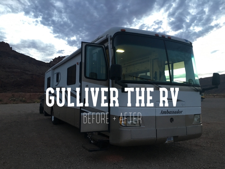 Gulliver The RV Renovations Before + After